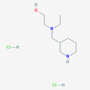 2-[Ethyl(3-piperidinylmethyl)amino]-1-ethanol dihydrochloride