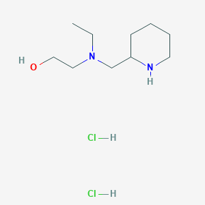 2-[Ethyl(2-piperidinylmethyl)amino]-1-ethanol dihydrochloride