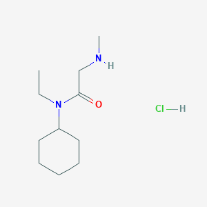 N-Cyclohexyl-N-ethyl-2-(methylamino)acetamide hydrochloride