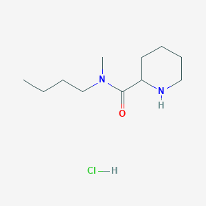 N-Butyl-N-methyl-2-piperidinecarboxamide hydrochloride