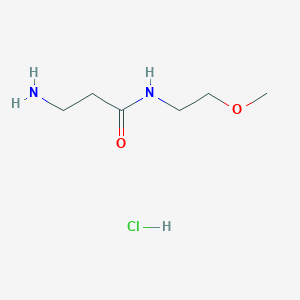 3-Amino-N-(2-methoxyethyl)propanamide hydrochloride