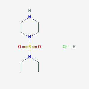 1-Diethylsulfamoylpiperazine hydrochloride