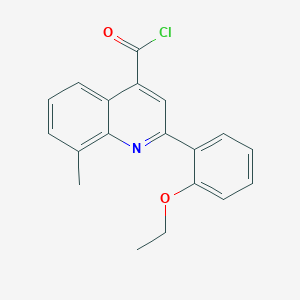 2-(2-Ethoxyphenyl)-8-methylquinoline-4-carbonyl chloride