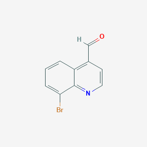 molecular formula C10H6BrNO B1439949 8-Bromoquinoline-4-carbaldehyde CAS No. 898391-87-2