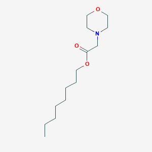 molecular formula C14H27NO3 B14399585 Octyl (morpholin-4-yl)acetate CAS No. 88217-58-7
