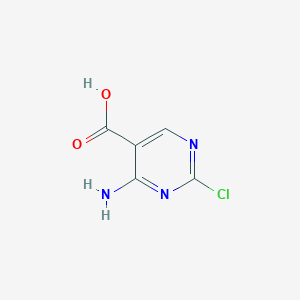 4-Amino-2-chloropyrimidine-5-carboxylic acid