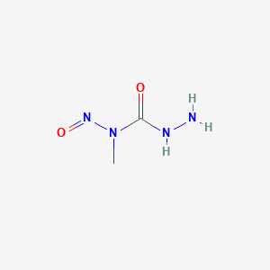 molecular formula C2H6N4O2 B14399702 N-Methyl-N-nitrosohydrazinecarboxamide CAS No. 90011-85-1