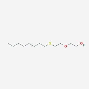 molecular formula C12H26O2S B14399855 Diethylene glycol, thio, S-octyl CAS No. 87064-00-4