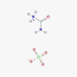 molecular formula CH5ClN2O5 B14400012 Carbamoylazanium;perchlorate CAS No. 89752-84-1