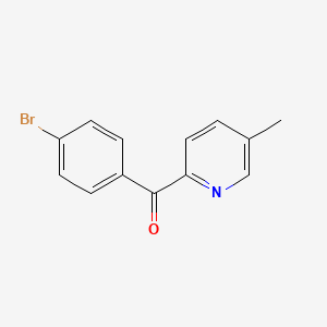 2-(4-Bromobenzoyl)-5-methylpyridine