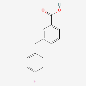 3-(4-Fluoro-benzyl)-benzoic acid