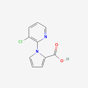1-(3-chloropyridin-2-yl)-1H-pyrrole-2-carboxylic acid