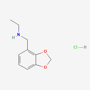 (2H-1,3-benzodioxol-4-ylmethyl)(ethyl)amine hydrochloride