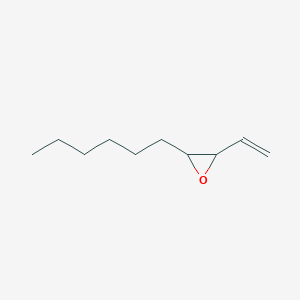 molecular formula C10H18O B14400324 2-Ethenyl-3-hexyloxirane CAS No. 88329-20-8