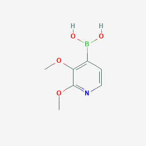 molecular formula C7H10BNO4 B1440062 2,3-Dimethoxypyridine-4-boronic acid CAS No. 1031438-93-3
