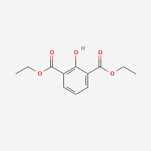 molecular formula C12H14O5 B14400737 Diethyl 2-hydroxybenzene-1,3-dicarboxylate CAS No. 88544-98-3