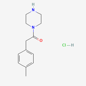 2-(4-Methylphenyl)-1-(piperazin-1-yl)ethan-1-one hydrochloride