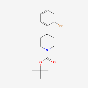 molecular formula C16H22BrNO2 B1440084 1-Boc-4-(2-bromophenyl)piperidine CAS No. 1198283-93-0