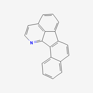 molecular formula C19H11N B14400871 Azabenzofluoranthene CAS No. 89900-20-9