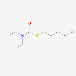 molecular formula C9H18ClNOS B14400914 S-(4-Chlorobutyl) diethylcarbamothioate CAS No. 86433-27-4
