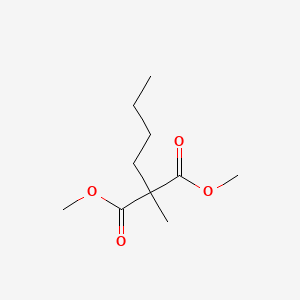 molecular formula C10H18O4 B14401076 Dimethyl butyl(methyl)propanedioate CAS No. 88253-94-5