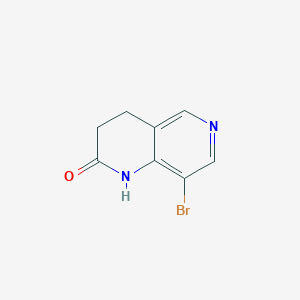 8-bromo-3,4-dihydro-1,6-naphthyridin-2(1H)-one