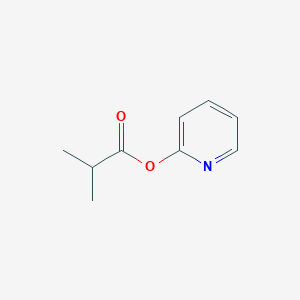 molecular formula C9H11NO2 B14401196 Pyridin-2-yl 2-methylpropanoate CAS No. 86014-54-2