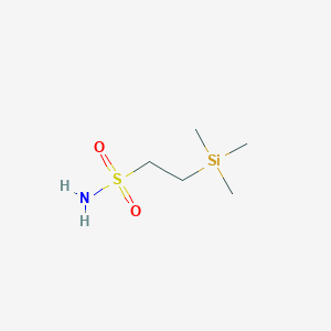 molecular formula C5H15NO2SSi B144012 2-(Trimethylsilyl)ethanesulfonamide CAS No. 125486-96-6