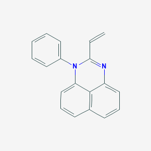 molecular formula C19H14N2 B14401208 2-Ethenyl-1-phenyl-1H-perimidine CAS No. 85968-03-2