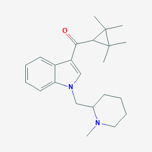 molecular formula C23H32N2O B144013 AB-005 CAS No. 895155-25-6