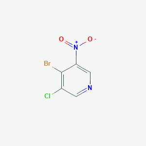 molecular formula C5H2BrClN2O2 B1440134 4-Bromo-3-chloro-5-nitropyridine CAS No. 1072141-30-0