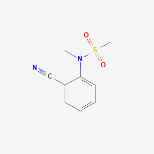 N-(2-cyanophenyl)-N-methylmethanesulfonamide