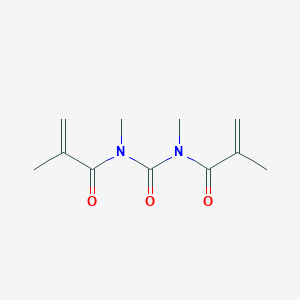 molecular formula C11H16N2O3 B14401384 N,N'-Carbonylbis(N,2-dimethylprop-2-enamide) CAS No. 85434-95-3