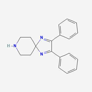 2,3-Diphenyl-1,4,8-triazaspiro[4.5]deca-1,3-diene