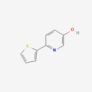 molecular formula C9H7NOS B1440149 6-(Thiophen-2-yl)pyridin-3-ol CAS No. 1159815-70-9