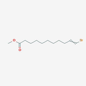 molecular formula C12H21BrO2 B14401516 Methyl 11-bromoundec-10-enoate CAS No. 88357-39-5