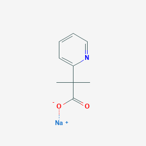 Sodium 2-methyl-2-(pyridin-2-yl)propanoate