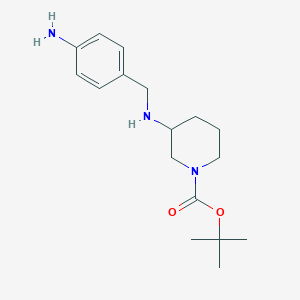 3-(4-Aminobenzylamino)-piperidine-1-carboxylic acid tert-butyl ester