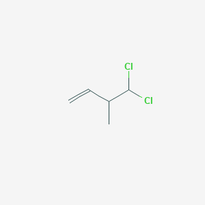 molecular formula C5H8Cl2 B14401600 4,4-Dichloro-3-methylbut-1-ene CAS No. 88226-91-9