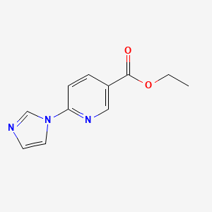 ethyl 6-(1H-imidazol-1-yl)nicotinate