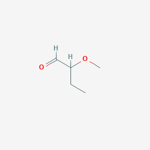 molecular formula C5H10O2 B14401657 2-Methoxybutanal CAS No. 84952-69-2