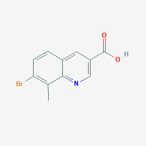 7-Bromo-8-methylquinoline-3-carboxylic acid