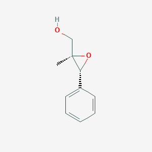 molecular formula C10H12O2 B144018 (2R,3R)-(+)-2,3-Epoxy-2-methyl-3-phenyl-1-propanol CAS No. 130550-48-0