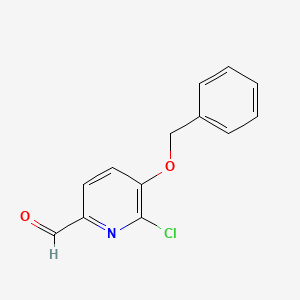 5-(Benzyloxy)-6-chloro-2-pyridinecarbaldehyde