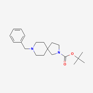 Tert-butyl 8-benzyl-2,8-diazaspiro[4.5]decane-2-carboxylate