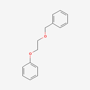 molecular formula C15H16O2 B14401851 [2-(Benzyloxy)ethoxy]benzene CAS No. 84877-70-3