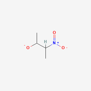 molecular formula C4H8NO3- B14401913 3-Nitro-2-butanol nitronate CAS No. 85060-01-1