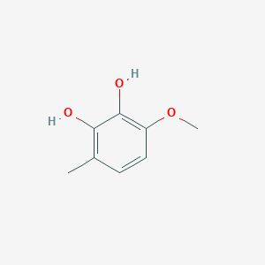 molecular formula C8H10O3 B14401920 3-Methoxy-6-methylbenzene-1,2-diol CAS No. 88367-27-5