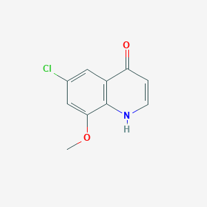 6-chloro-8-methoxyquinolin-4(1H)-one