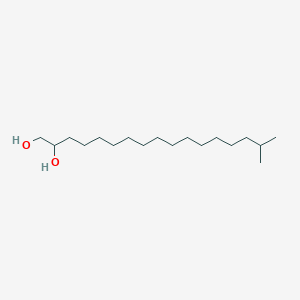 molecular formula C18H38O2 B14402096 16-Methylheptadecane-1,2-diol CAS No. 85756-66-7